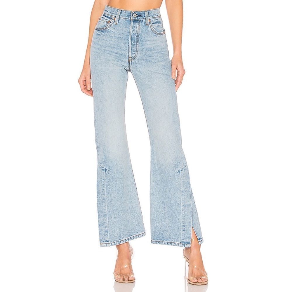 Levi’s Ribcage Slit Flare Jeans sz 26